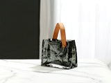Handbag Vase Original Color Glass Vase Fish Tank Glass Vase Handmade Vase V1294-YM0716-230130LD04-1