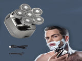 mens electric shaver, cordless shaver, rechargeable shaver, waterproof shaver, 6D floating shaver, V1106-111-876611-SLR-SET
