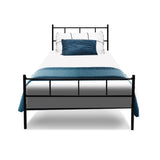 Artiss Bed Frame Single Metal Bed Frame SOL MBED-C-SOL-S-BK