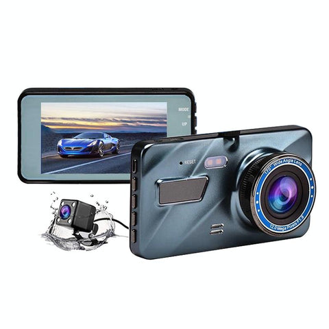 1080P Dual Recording Car Dvr With Parking Monitoring And Loop Recording - 4 Inch 2.5D Hd PRL-9093PRC