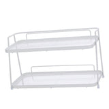 2 Tier Bathroom Countertop Counter Standing Rack Cosmetic Holder Storage Shelf Cosmetic V1294-YM0706-3117230205212