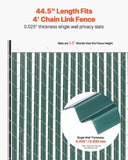 Bottom Locking Privacy Slats, Single-Wall Vertical Bottom-Locking Slats for Chain-Link Fence, V952-DBYSBTDBPE4FL2OHIV0