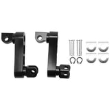 Motorcycle Adjustable Passenger Footpegs Highway Pegs Male Mount Foot Peg Clamp Support Extensions V1192-AZ-W-22837