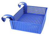 Pool Hanging Storage Basket Adjustable Support Rods Removable Toy Basket for Above Ground Swimming V1294-YM0901-3111230141511