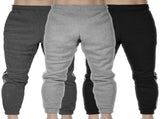 3x Mens Fleece Skinny Track Pants Jogger Gym Casual Sweat Warm - Assorted Colours V563-PROWEST-ASST-3PCS-M
