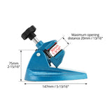 Micrometer Stand with Double Non-Slip Clamping Pad, 2 Pack Painted Cast Iron Base Micrometer Stand V1258-DP02-C-3314