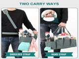 Cleaning Caddy Organizer with Handle, Wearable Bag for Supplies, Tote Shoulder and Waist Straps, V1259-DP01-A-4588
