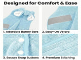 LGCASL 2026 New Puppy Bathrobe with Hood, Bathrobe Absorbent Towel for Smalls Fast Drying V1189-LWWAL-20260325-02734