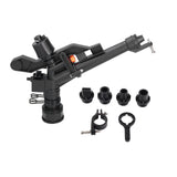 G 11/2 Irrigation Sprinkler ABS Adjustable Rocker Arm Large Flow Impact Sprinkler for Garden Lawn V1294-YM0710-3111210287711