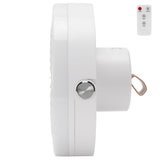 Remote Control Smart Electric Fan with 3 Gears Speed Mini Fan for Home OutdoorWhite V1294-YM0721-3113210031111