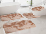 5Pc Bath Mats for Bathroom, Quick-Dry Bathroom Rugs Sets Washable Non-Slip Bath Mat Ultra Soft V1189-LWWAL-20260325-01099