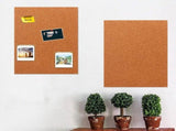 10Pcs Chocolate Cork Board Tiles Protective Wall Board for Reminder Messages V1369-AZ3-W-20237