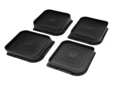 4PCS Bed Risers ABS L Shape Anti Slip Chair Leg Extra Lifts Furniture Riser Stand Blocks for Desk V1294-YM0901-3114230084911