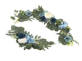 Faux Flower Swag Set Artificial Flower Arch Decor Wedding Welcome Reception Ceremony Signs V1294-YM0703-3115230036811