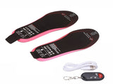 Heated Insoles DIY Cuttable Smart Remote Control USB Rechargeable Electric Heating Insoles for Men V1294-YM3113220238311-0421