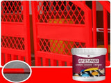 Rust Removal Converter Metallic Paint, Anti-Rust Metal Paint, 2-In-1 Rust Converter & Metal Primer V1107-116-80528-RED-500