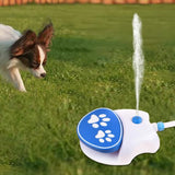 Outdoor automatic pet water fountain with pedal summer water dispenser/pedal motor orange V1263-JX-7979