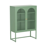 Artiss Buffet Sideboard Metal Cabinet - ELMA Green AI-SIDE-M-04-GN-AB