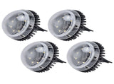 4 Pack Solar Garden Lights 8 LED Outdoor Ground Lights for Sidewalk Yard Lawn Patio Pathway Walkway V1294-YM0714-3119210330212