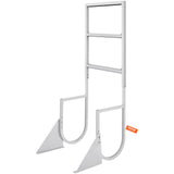 Dock Ladder, Flip-Up 3 Steps, 159 kg Load Capacity, Aluminum Alloy Pontoon Boat Ladder with 50.8 mm V952-MTZTSFSJFHXJDD9C0V0