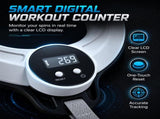Infinity Hoop 2.0 for Arms and Shoulder, Exercise Equipment Smart Flabby Arm Exerciser with Digital V1107-CS-EGWTPM37