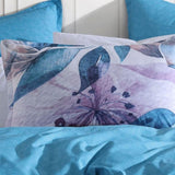 Logan and Mason Teagan Lilac Cotton-rich Percale Print Quilt Cover Set Queen V442-LED-QUILTCS-TEAGAN-LILAC-QS