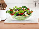Large Glass Mixing Bowl for Poolside Parties Transparent 1Pcs V1370-AZ4-09595