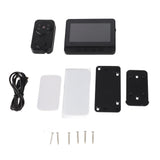 Video Doorbell Camera 4.3 Inch Clear Display Wireless Intercom 8MP 1080P HD 170 Degree Wide Angles V1294-YM0901-3114240038811