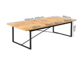 Levede Dining Table Extendable Rectangle Kitchen CH1114-150