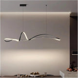 BAMDECOR A210 Modern LED Linear Pendant Lights with Dimmable LED and Adjustable Hanging Length 180cm V255-BAM-A210-L180