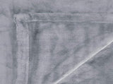 In 2 Linen 350GSM Plush Ultra Soft Velvet Touch Blanket Silver King/Super King V442-ATX-BLANKET-PLUSHVELVET-SILVER-SK