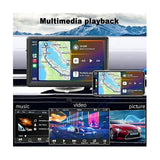 Portable Wireless CarPlay Screen for Dashboard, 7 Inch Touch Screen Car Stereo Bluetooth, FM Car V1189-LC-QP-00268