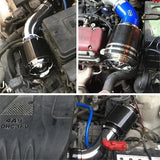 XH-UN013 Car Performance Engine Filter High Flow Air Filter for Auto Cold Air Intake 76mm Carbon V1237-ZY-203-4731