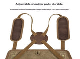 Chef Apron, Waterdrop Resistant Cotton Canvas Cross Back Adjustable Apron, 70*74.5cm V1192-AZ-W-0217