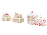 Xmas Train Three Part Resin Creative Cute Fade Resistant Xmas Train Figurine for Decoration V1294-YM0901-3115240108411