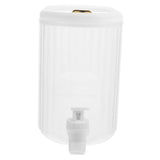 Cold Beverage Dispenser with Faucet, Refrigerator Chilled Kettle Pitcher for Refreshing Drinks and V1369-AZ3-W-15752