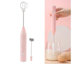 Mini Electric Stirrer, Cordless Multifunctional Eggbeater with 2 Heads for Home Coffee & Drinks, V1263-JX-2922