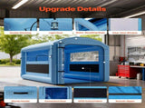 Inflatable Paint Booth, 3 x 2.5 x 2.5 m, Inflatable Spray Booth with 550W Powerful Blower and Air V952-CQSPQF108585RHWTN001V3