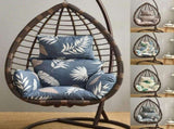 Hanging Chair Cushion Egg Chair Rattan Hanging Swing Washable Nonslip Soft Swing Chair Cushion V1294-YM0717-10142960