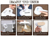 3-in-1 automatic cleaning steam pet brush - anti-static, suitable for long-haired and short-haired V1106-HECW-001