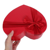 Valentine Container with Lid Heart Shape Box Gift Storage Red 1Pack V1370-AZ4-11824