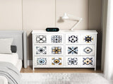 Levede 6 Chest of Drawers Storage Cabinet CH1121-6-WH