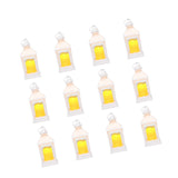 12 Pcs Decorative Candle Lantern, LED Electric Flameless Candle, Plastic LED Holder with Glass, Wall V952-LEDCDBS10INCDW7VW001V9