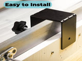 6 Pack C Clamps, 2 Inch Drawer Front Installation Clamp, Heavy Duty Cold Rolled Steel Desk Fixing V1259-DP01-A-989