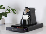 CARLA HOME Coffee Pods Holder Storage Drawer Compatible with 60 Nespresso Pods for Kitchen Storage & LSB-36060