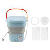 16L Portable Washing Machine with Soft Spin Function Drain Pipe 65W Fully Automatic Portable Washer V1294-YM0901-3113230329313