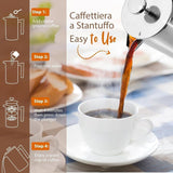 304 Stainless Steel French Press Coffee Maker, Household Hand-Brew Coffee Pot, Includes One V1265-AU-492-800ML-LW