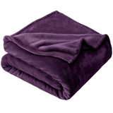 Premium Flannel Fleece Throw Rug, Fluffy Warm Cozy Blanket For Bed, Sofa And Daily Snuggling, Dark V1221-XM-LB3116-GM128