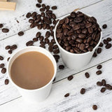 1000pcs 6oz Premium White Paper Coffee Takeaway Cups Bulk V563-PA0641-50-1BOX
