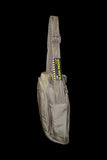 FIB Mens Tablet Crossover Travel Wallet Crossbody Shoulder Bag - Sand V563-A734NSAND